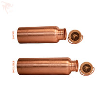 Copper Bottle - Flower and 4 Yoga Posture - Matt