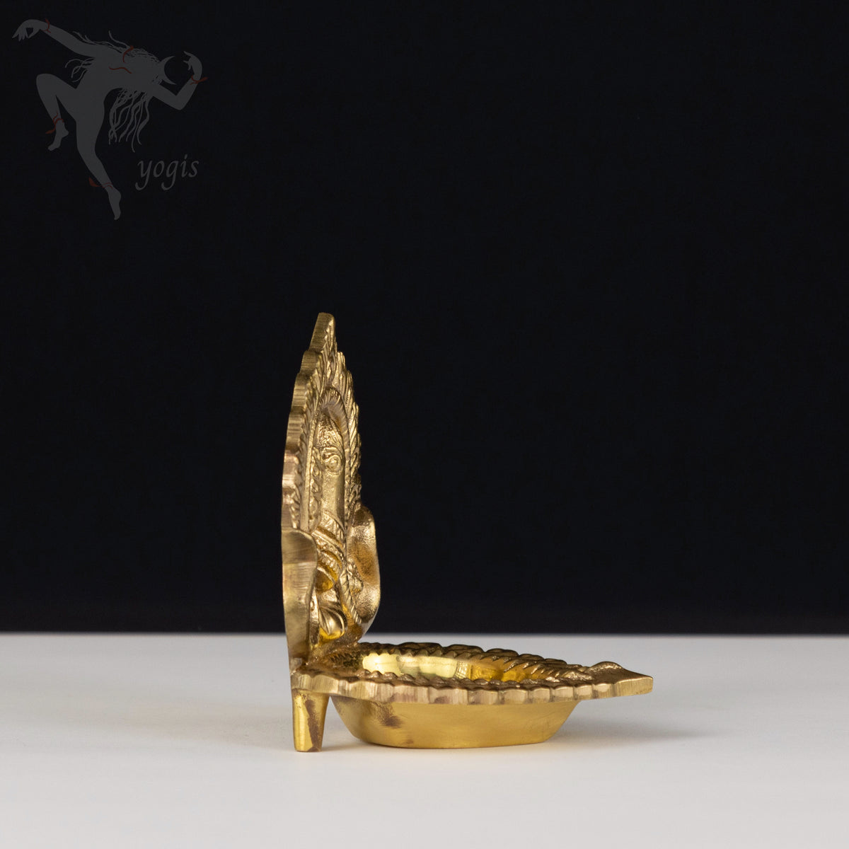 Isha Linga Bhairavi Oil Lamp. Brass, Strong, and sturdy oil lamp. The Grace of Devi