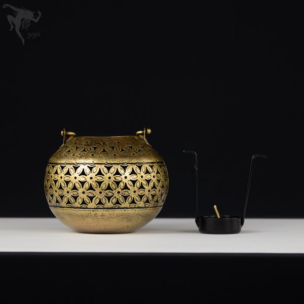 Handi Pot T-Light Lantern: Culinary Legacy Illuminated