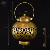 Kalash Dhoop Pot- Handmade Incense and Candle Holder. Unique Design
