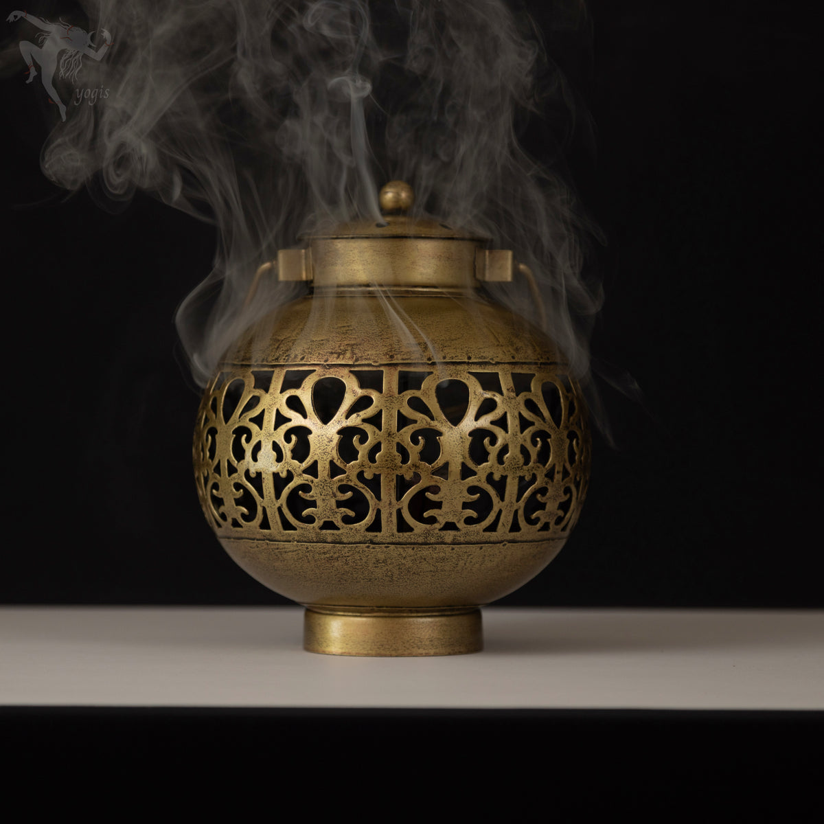 Kalash Dhoop Pot- Handmade Incense and Candle Holder. Unique Design