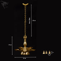 Panchmukhi Diya Lamp - Wall Decor