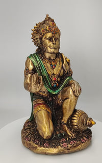 Hanuman Sitting Statue in Brass 5inch