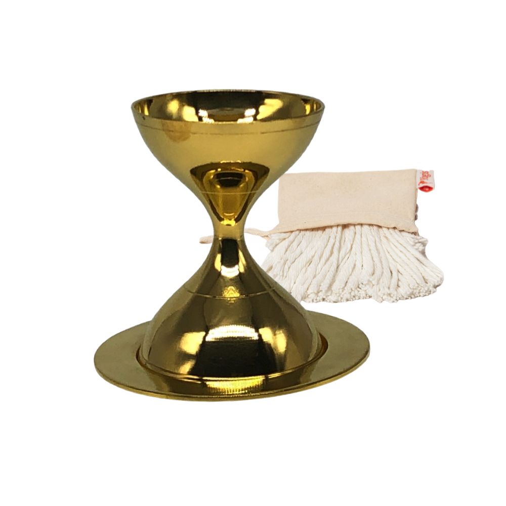 Buddha Oil Lamp - Plain Finish