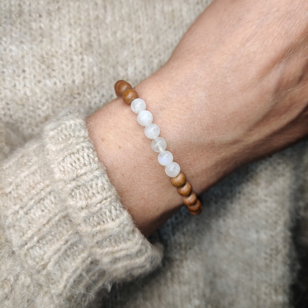 Pure Sandalwood & GemStone Bracelets