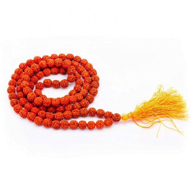 Isha Consecrated Panchamukhi Rudraksha Mala