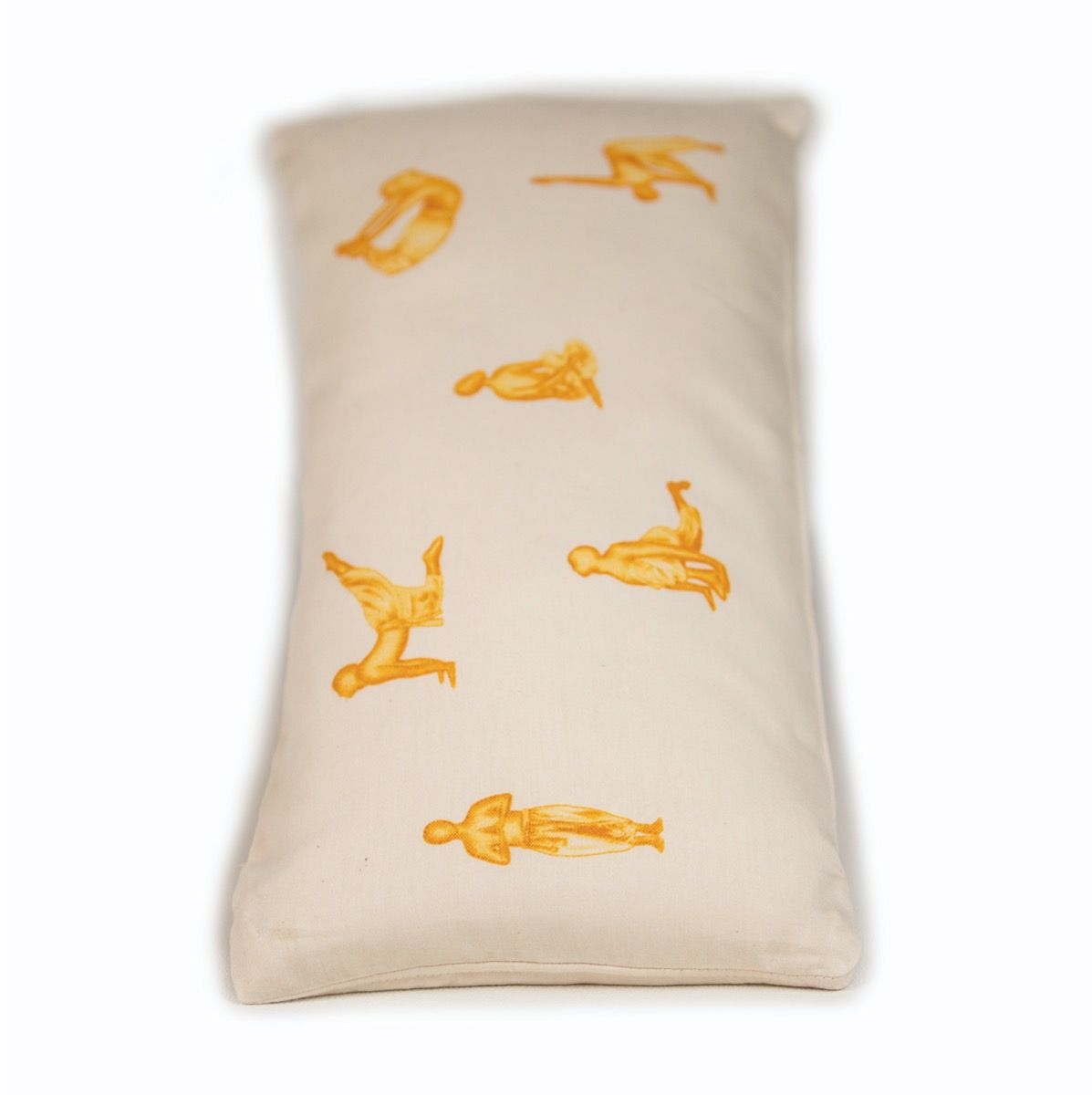 Organic Pranayam Cushion - Morning Sun - Golden Yellow