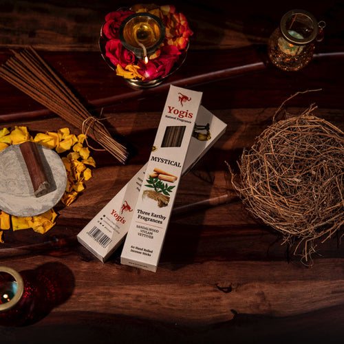 Natural Incense Combo Pack - Handmade by Rural Womens ( Mystical, Herbal, Blossom)