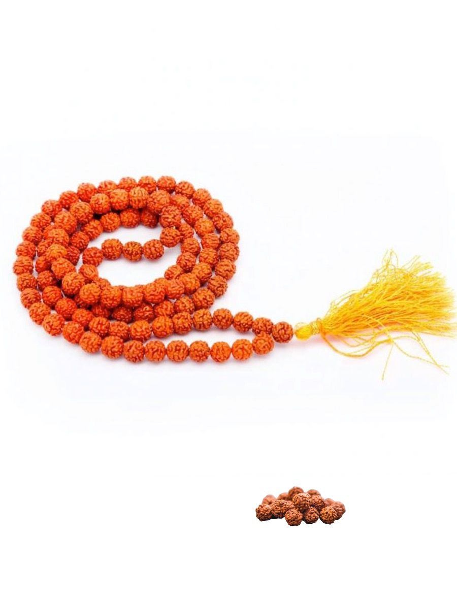 Isha Consecrated Panchamukhi Rudraksha Mala
