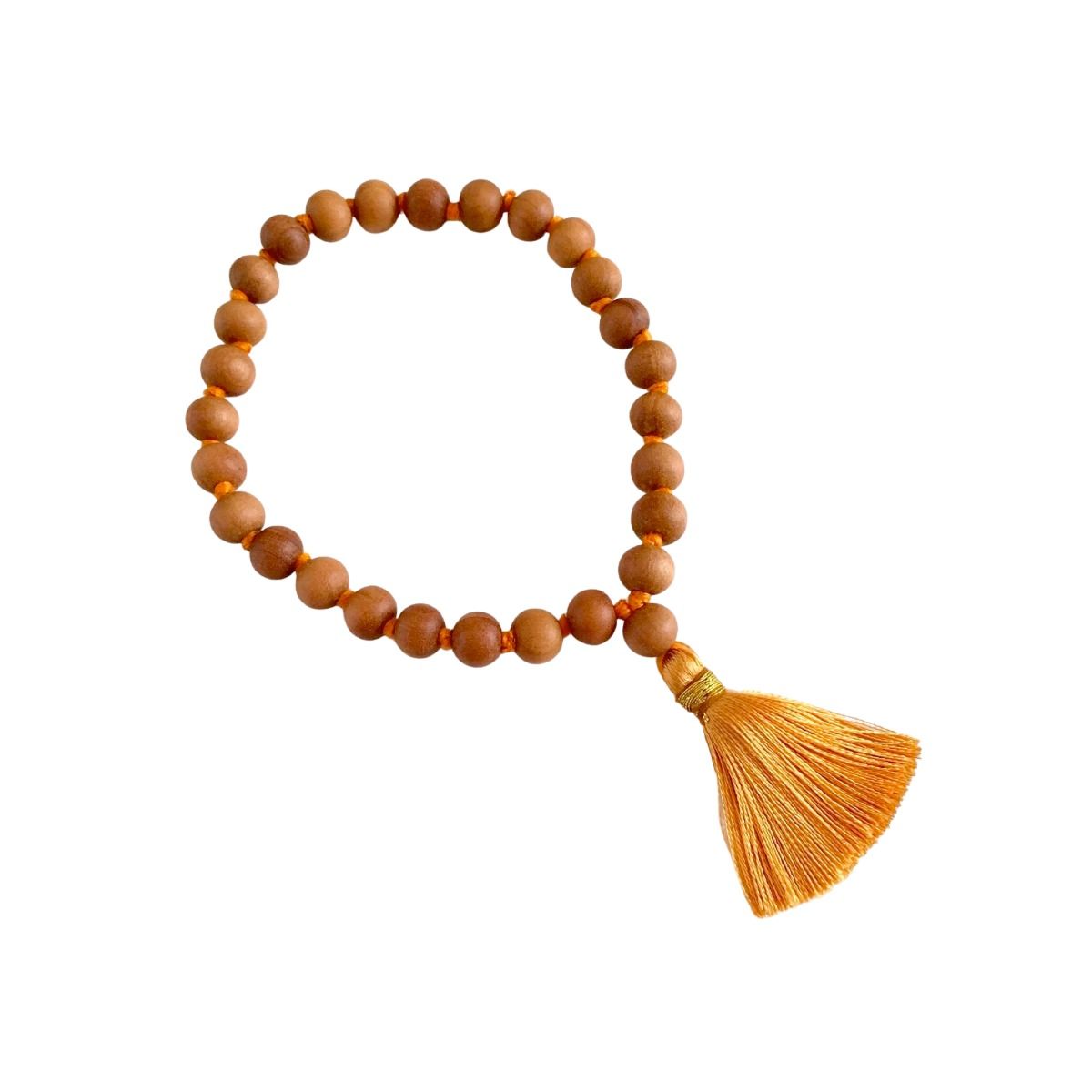 Fragranced Sandalwood Mala Bracelet 8 mm 27 Beads