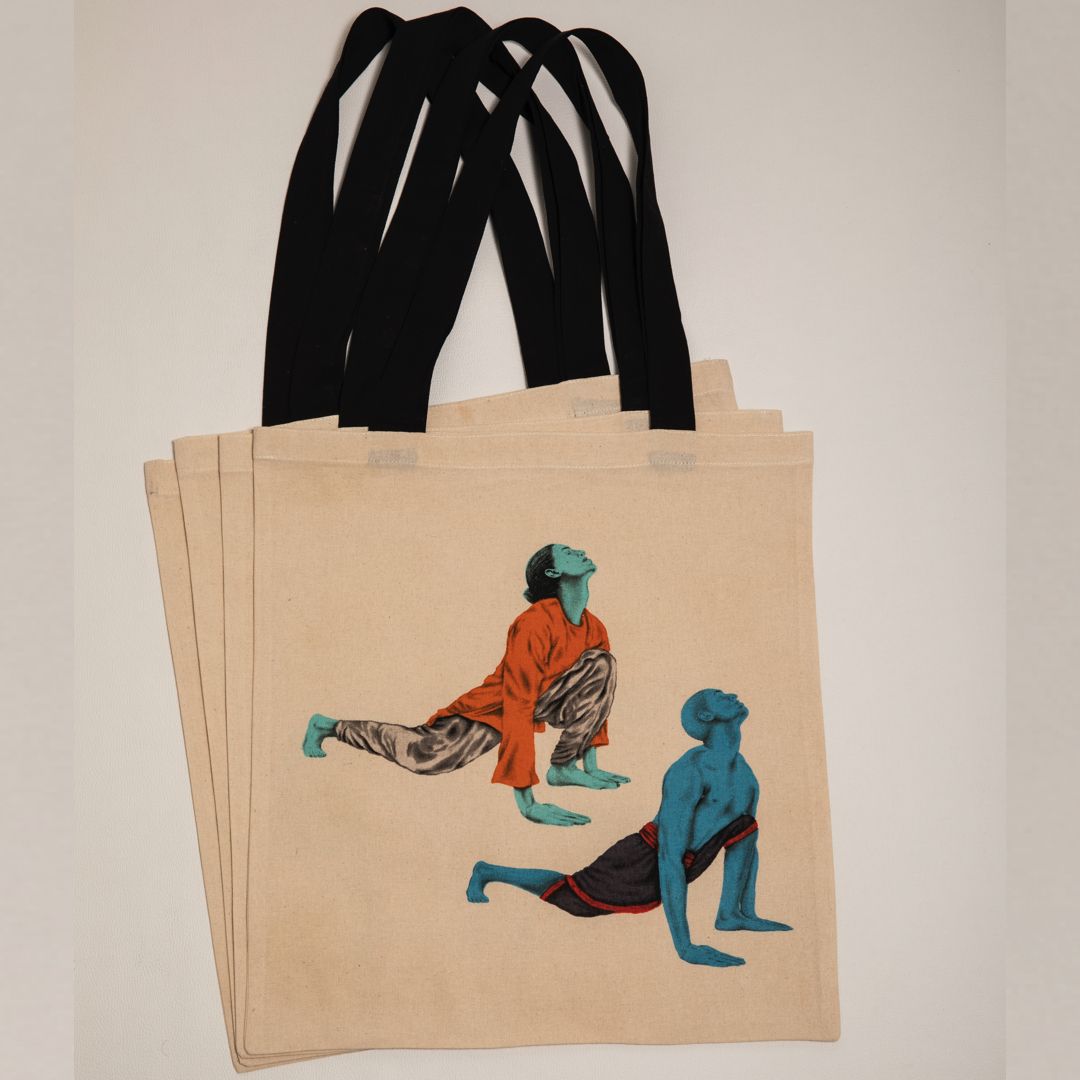 Organic Cotton Bag Surya Kriya Ashvasanchalana