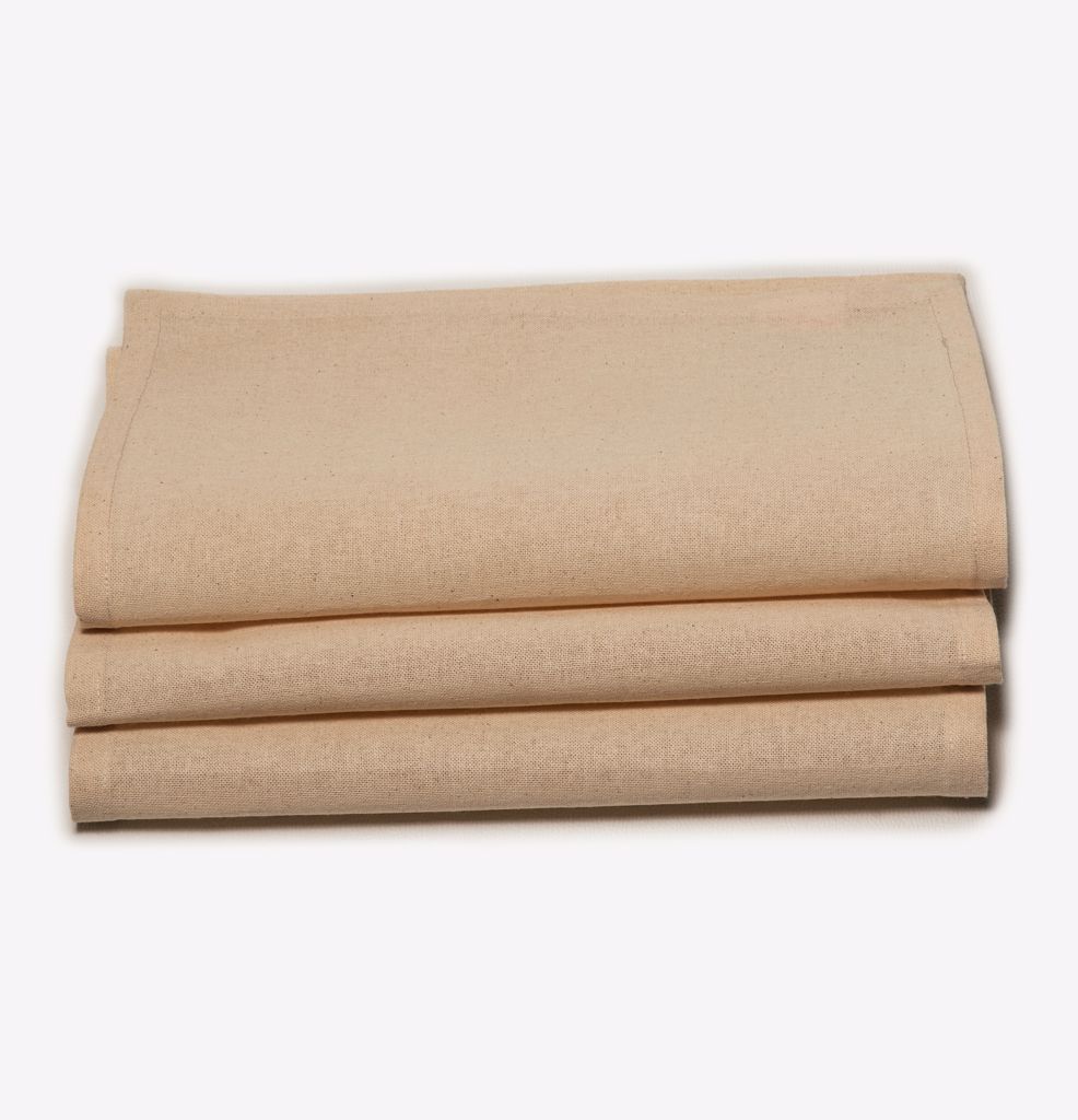 Natural Organic Bhuta Shuddhi Cotton Cloth (3 pieces, 12x15 inch)