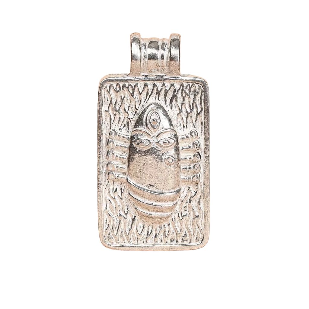 Linga Bhairavi Devi Pendant Silver  [Consecrated]