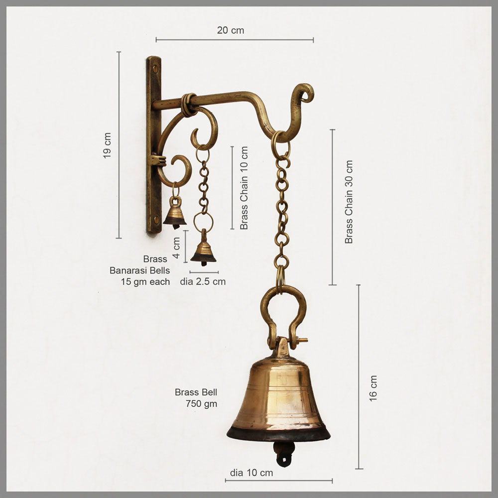 Wall Mount Hanging Bell